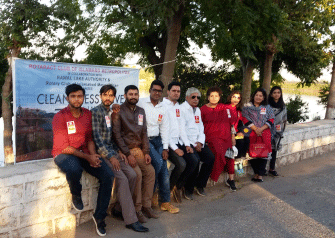 Keeping Freshwater Fresh; Rotaract Club of Islamabad  Metropolitan organizes cleanliness drive at Rawal Lake