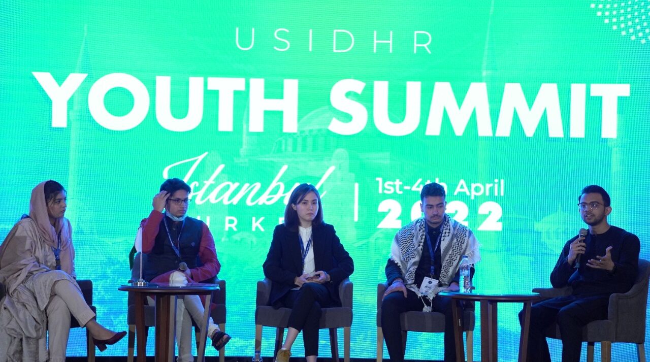 Pakistani students delegation participates in USIDHR Youth Summit The